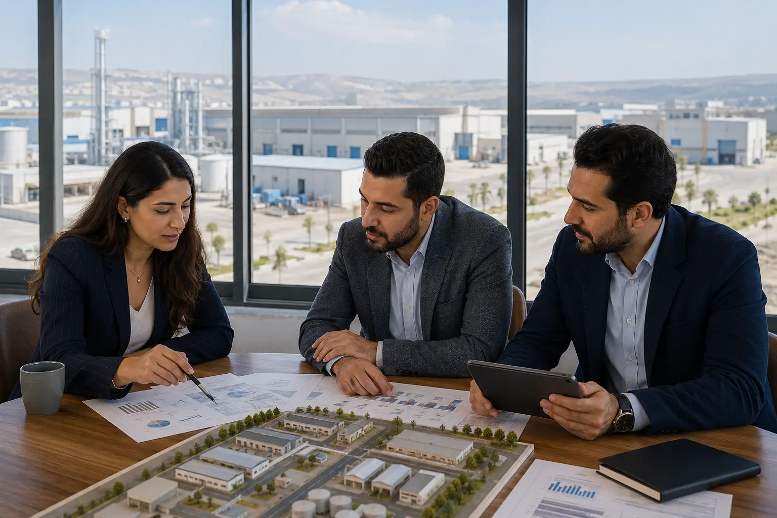 Investment and feasibility study consulting in Syria